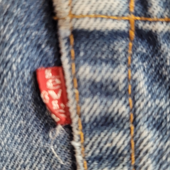 Vintage Levi 505 Jeans Actual waist 34" - Picture 5 of 12